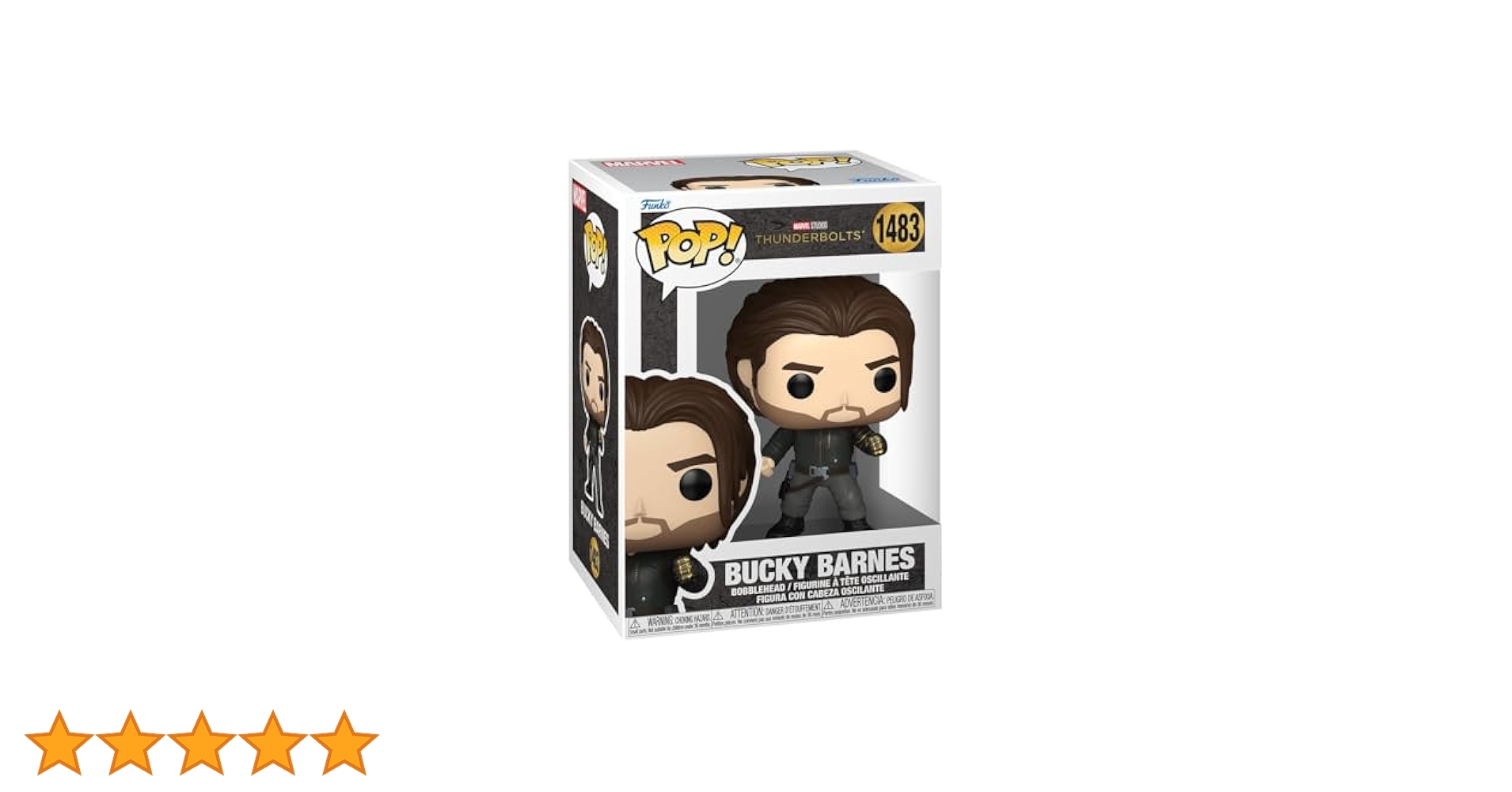 Amazon.co.jp: Funko Pop! Marvel: Thunderbolt - Bucky Burns